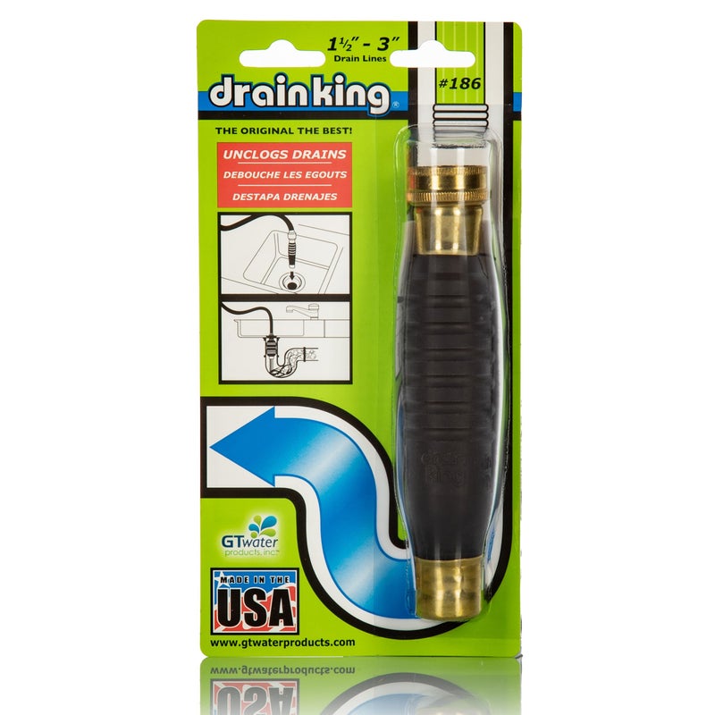 Drain King 186 Unclogs Bathroom Sinks, Showers, and Swimming Pool Drains, 1.5 to 3 Inch - Image 3